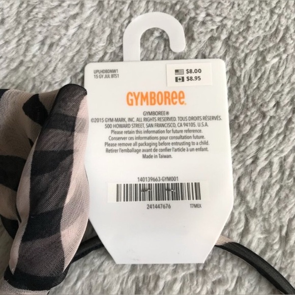 NWT Gymboree LOT of 4 outfit Animal Party shirt shorts skirt headband zebra NEW - Picture 4 of 16